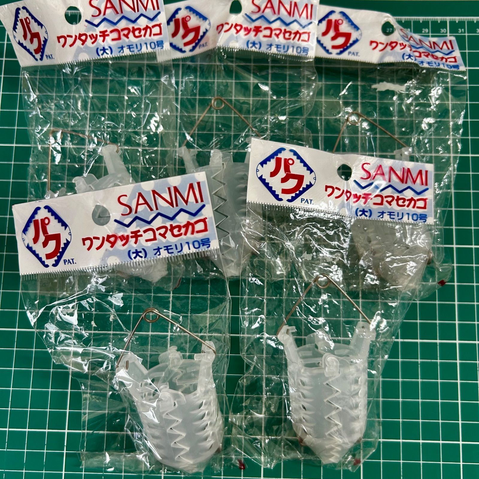 SANMI サンミ ワンタッチコマセカゴ 大 オモリ10号 5袋セット 替針 