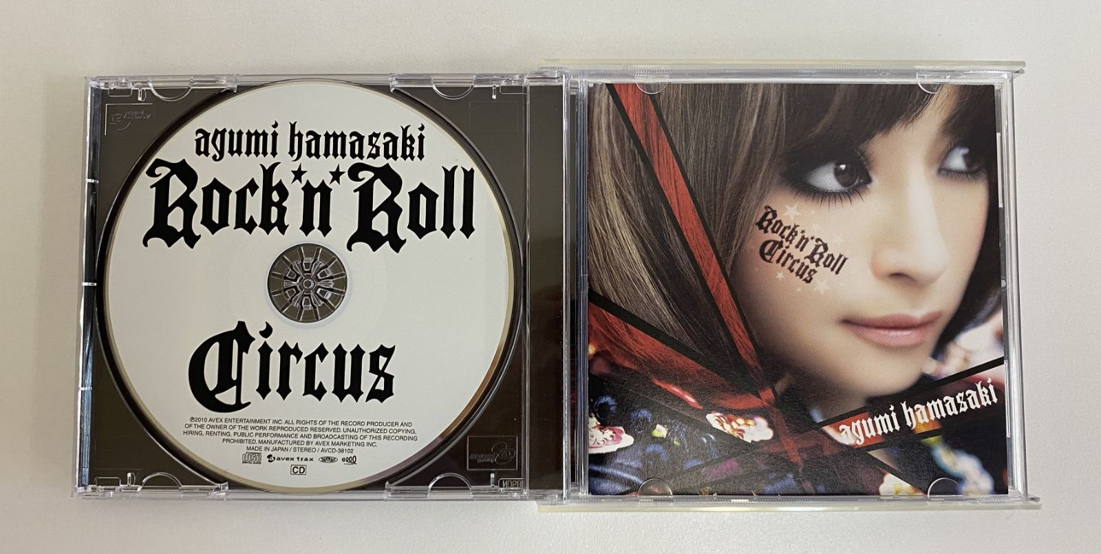 浜崎あゆみ（Ayumi Hamasaki）／ROCK'N'ROLL CIRCUS／AB29-A05448