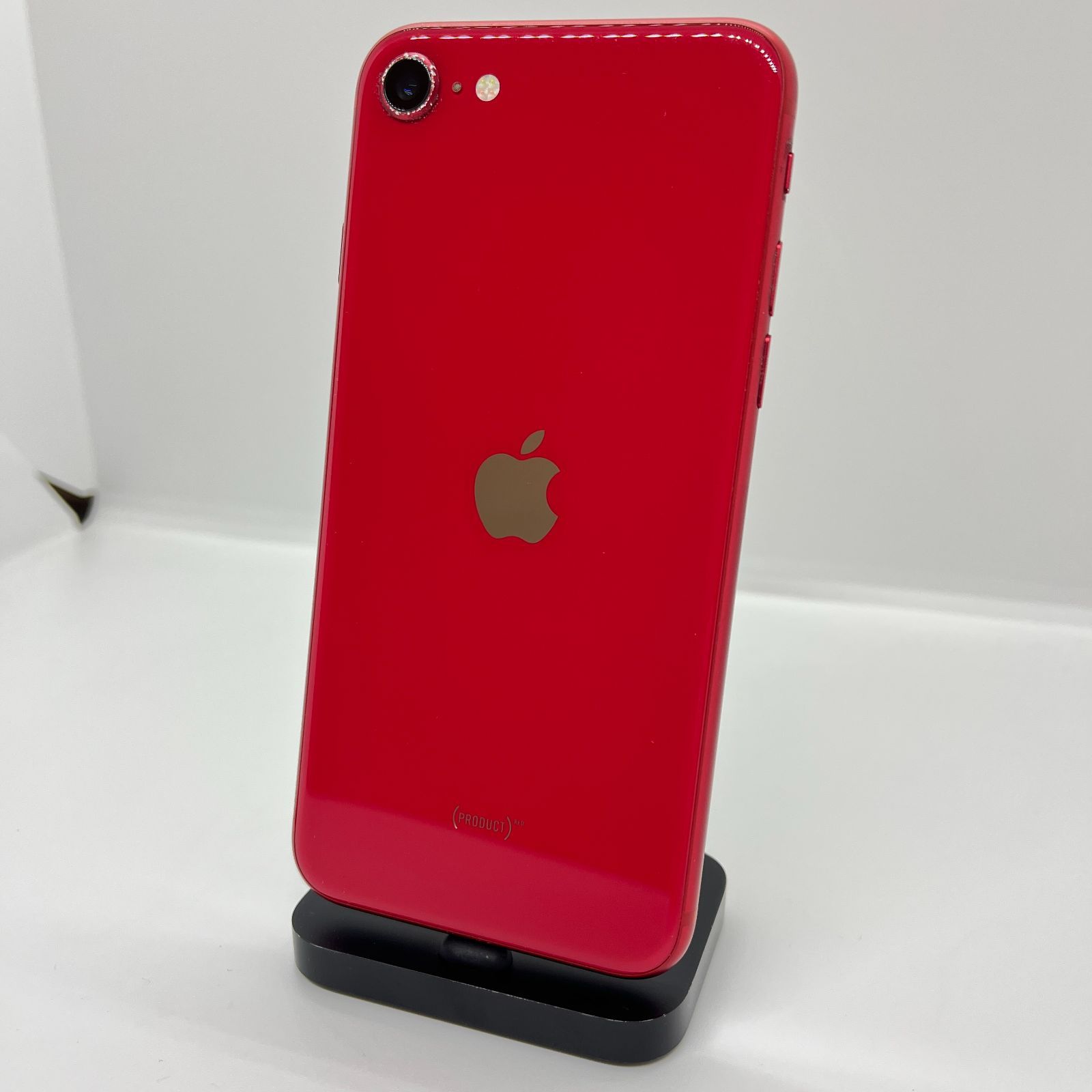 バッテリー最大容量100％】iPhoneSE2 128GB レッド【SIMロック解除済み