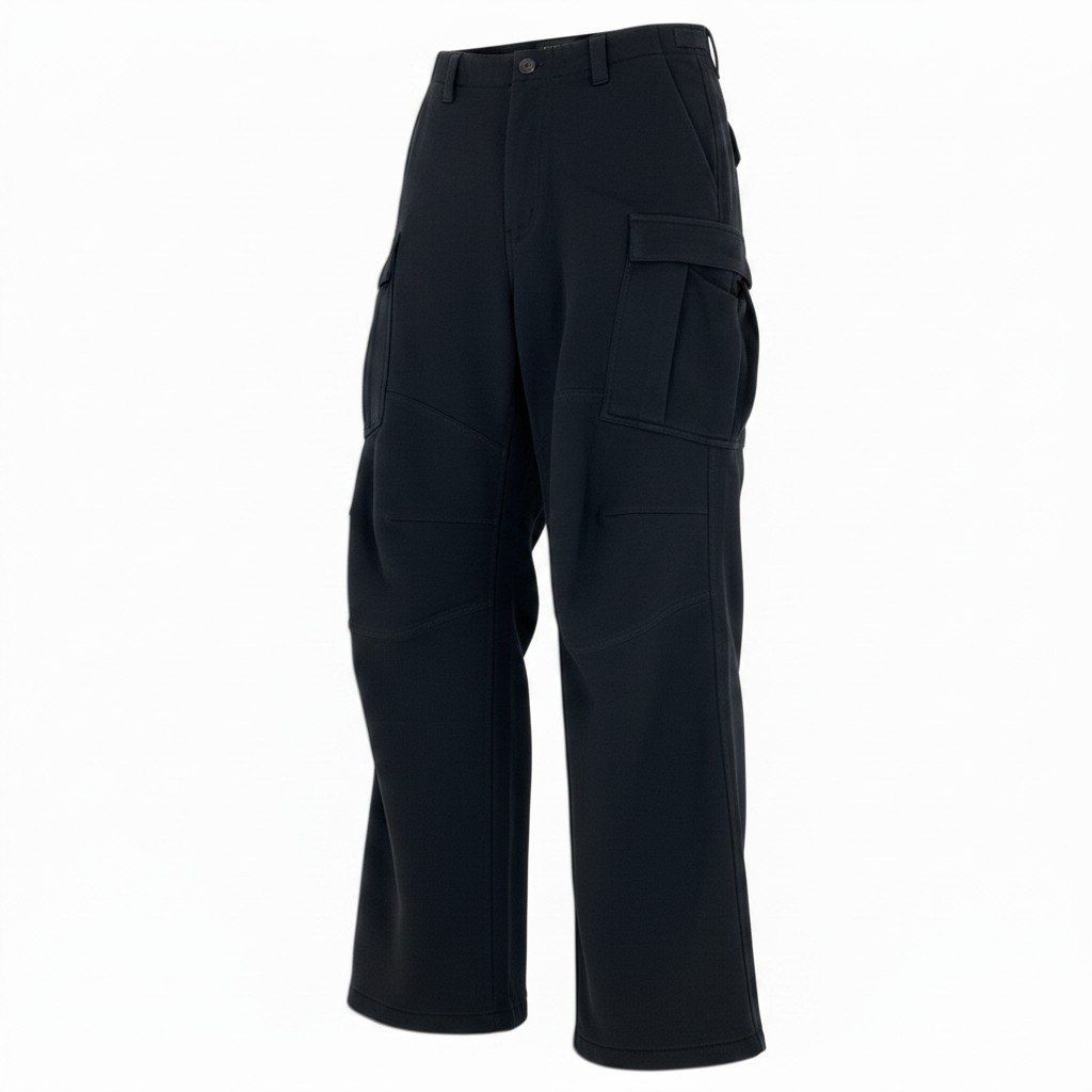 Md23 BALENCIAGA バレンシアガ 23ss Kick Cargo Pants スウェット カーゴ バギーパンツ 720243 サイズXXS ブラック コットン100％ ユニセックス 男女兼用k02i Md23 BALENCIAGA バレンシアガ 23ss Kick Cargo Pants スウェット