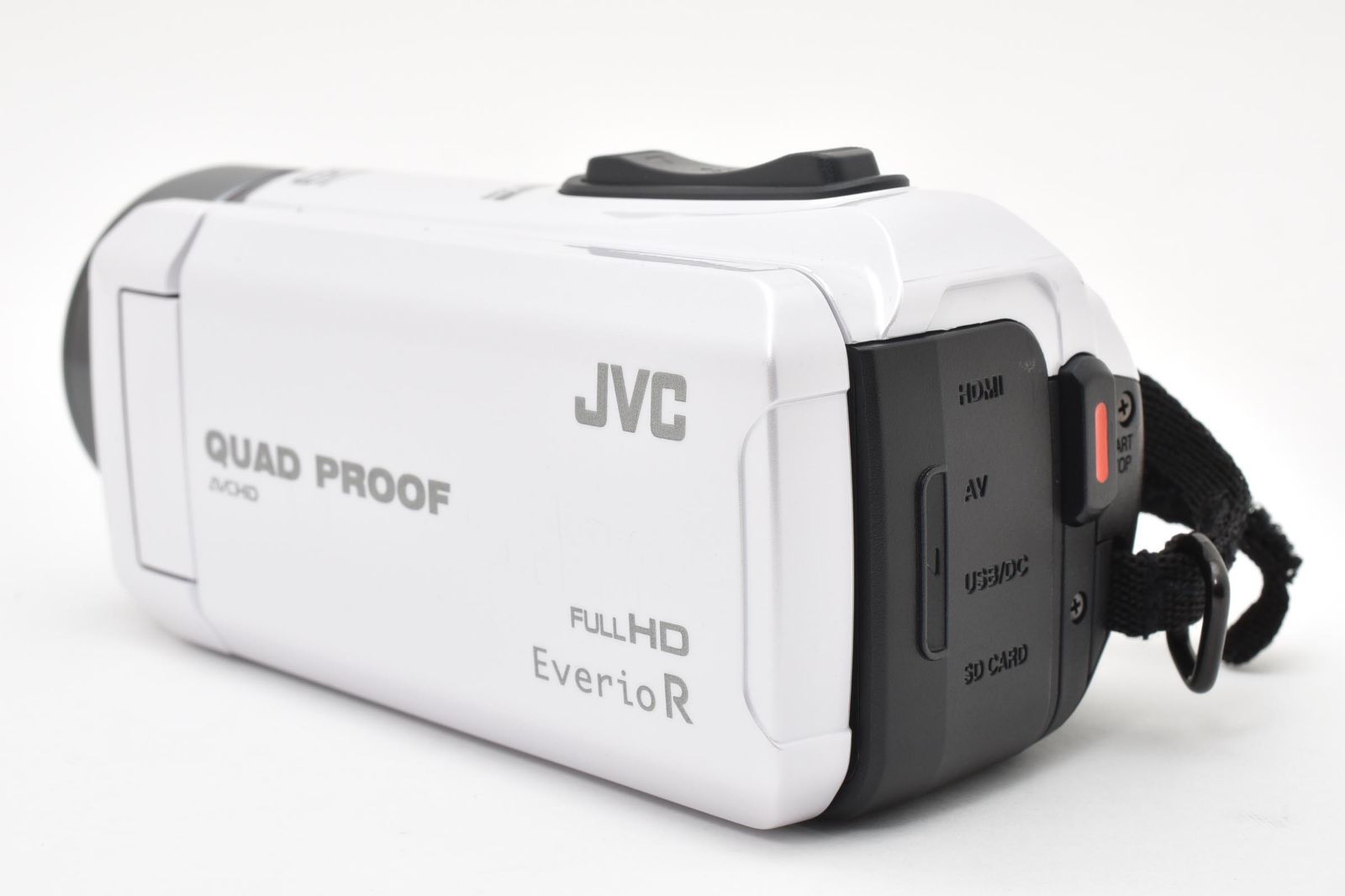 ビクター JVC Everio R GZ-R400-W パールホワイト ビデオカメラ 充電
