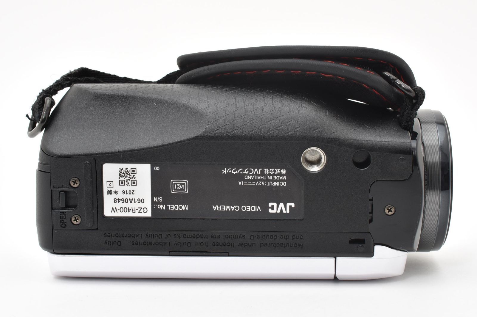 ビクター JVC Everio R GZ-R400-W パールホワイト ビデオカメラ 充電