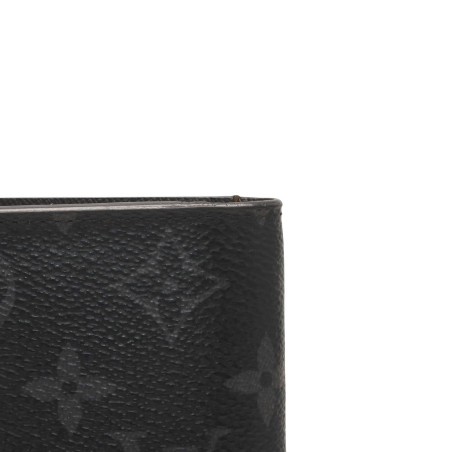 LOUIS VUITTON ルイヴィトン M61697 モノグラム エクリプス ポルトフォイユ ブラザ 2つ折り 長財布 ブラック 美品 中古 4a000835 LOUIS VUITTON（ルイ・ヴィトン） 長財布 モノグラム・エクリプス