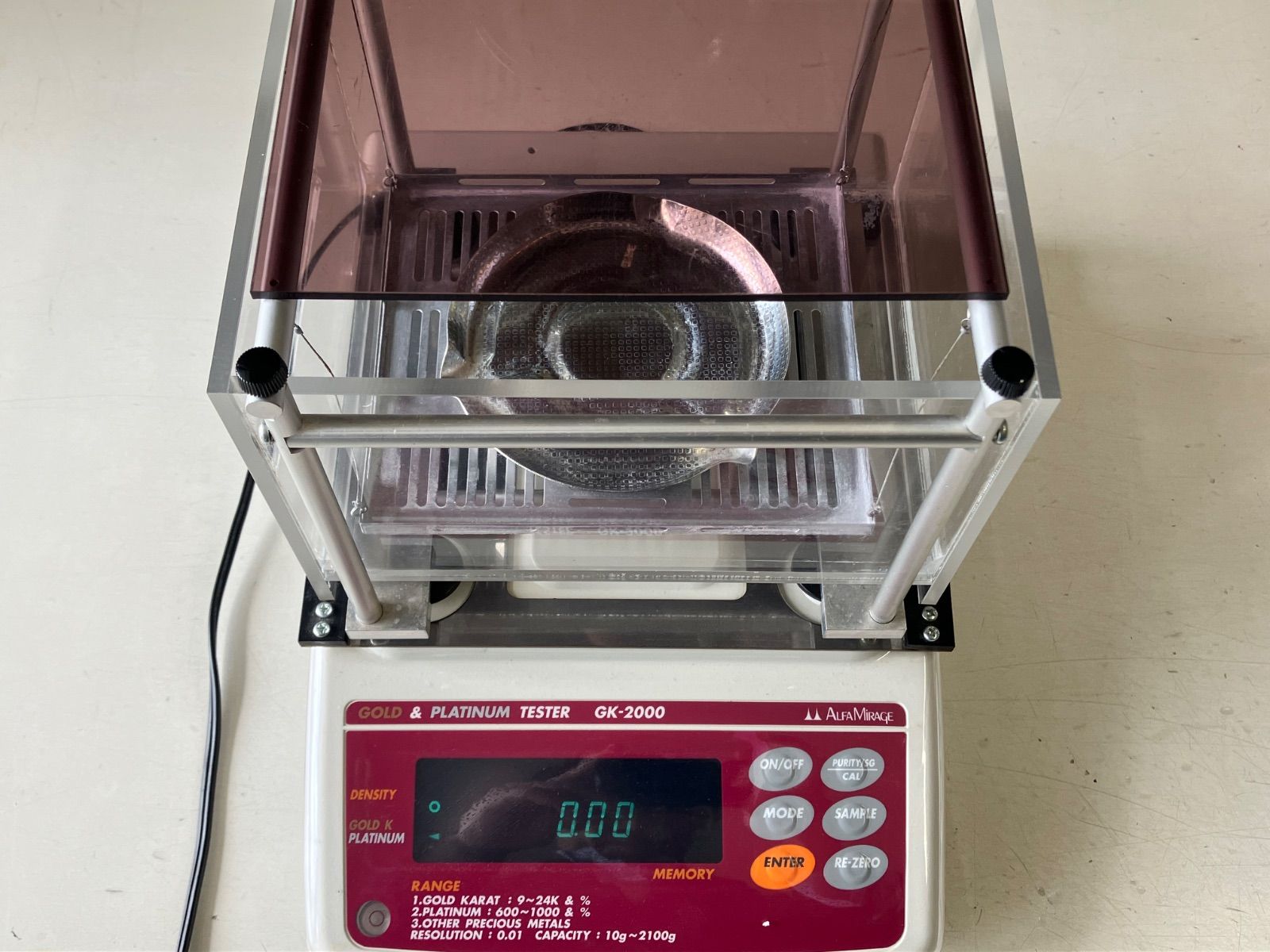 貴金属テスター 比重計 GK-2000 ALFA MIRAGE アルファミラージュ