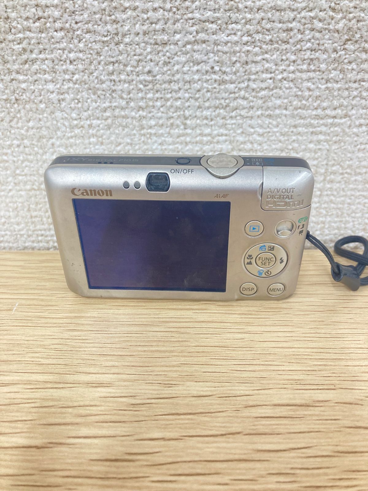 通電動作未確認 キャノン コンパクトデジタルカメラ IXY DIGITAL