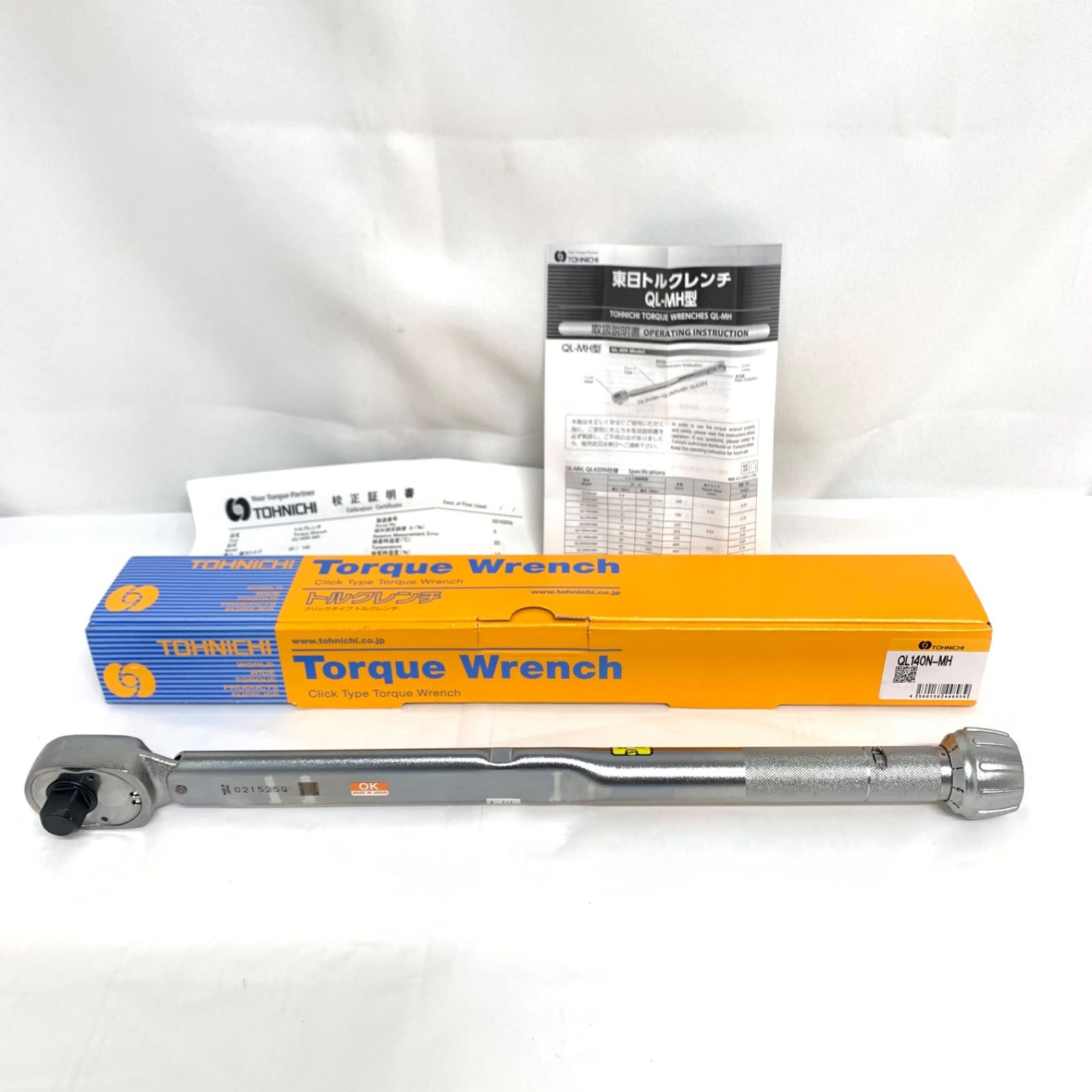 【中古】東日 QL140N ﾄﾙｸﾚﾝﾁ【ハンズクラフト沖縄豊見城店】 TOHNICHI 東日製作所 トーニチ トルクレンチ QL140N-MH : エヒメマシン