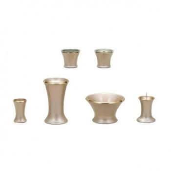 ALTE MEISTER　アルテマイスター　仏具　カヌレ　6点セット　　大　ベージュ　41207
