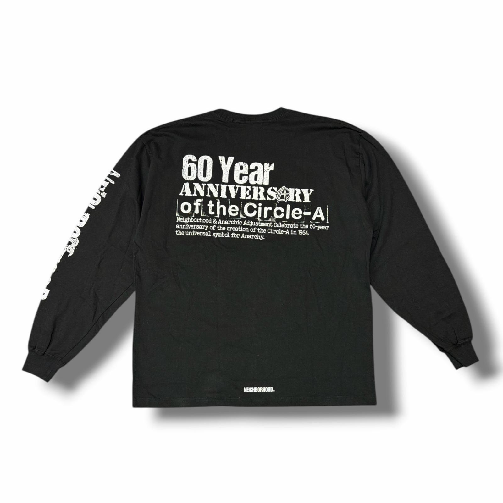 参考上代11000円 NEIGHBORHOOD × ANARCHIC ADJUSTMENT TEE LS プリント 