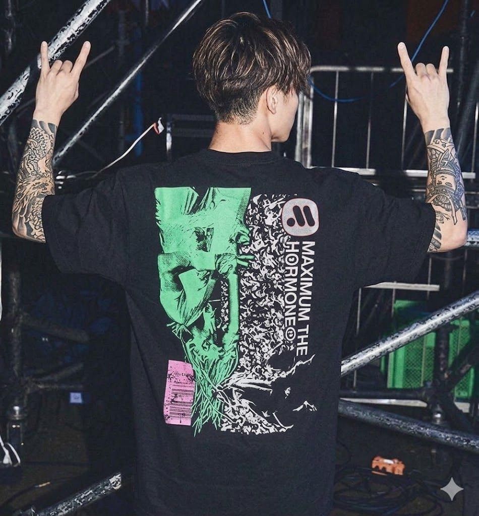 【匿名配送】ナヲ プロデュース Tシャツ Mサイズ　マキシマム ザ ホルモン ナヲちゃんプロデュースTシャツ | 歴代GOODSライブラリー