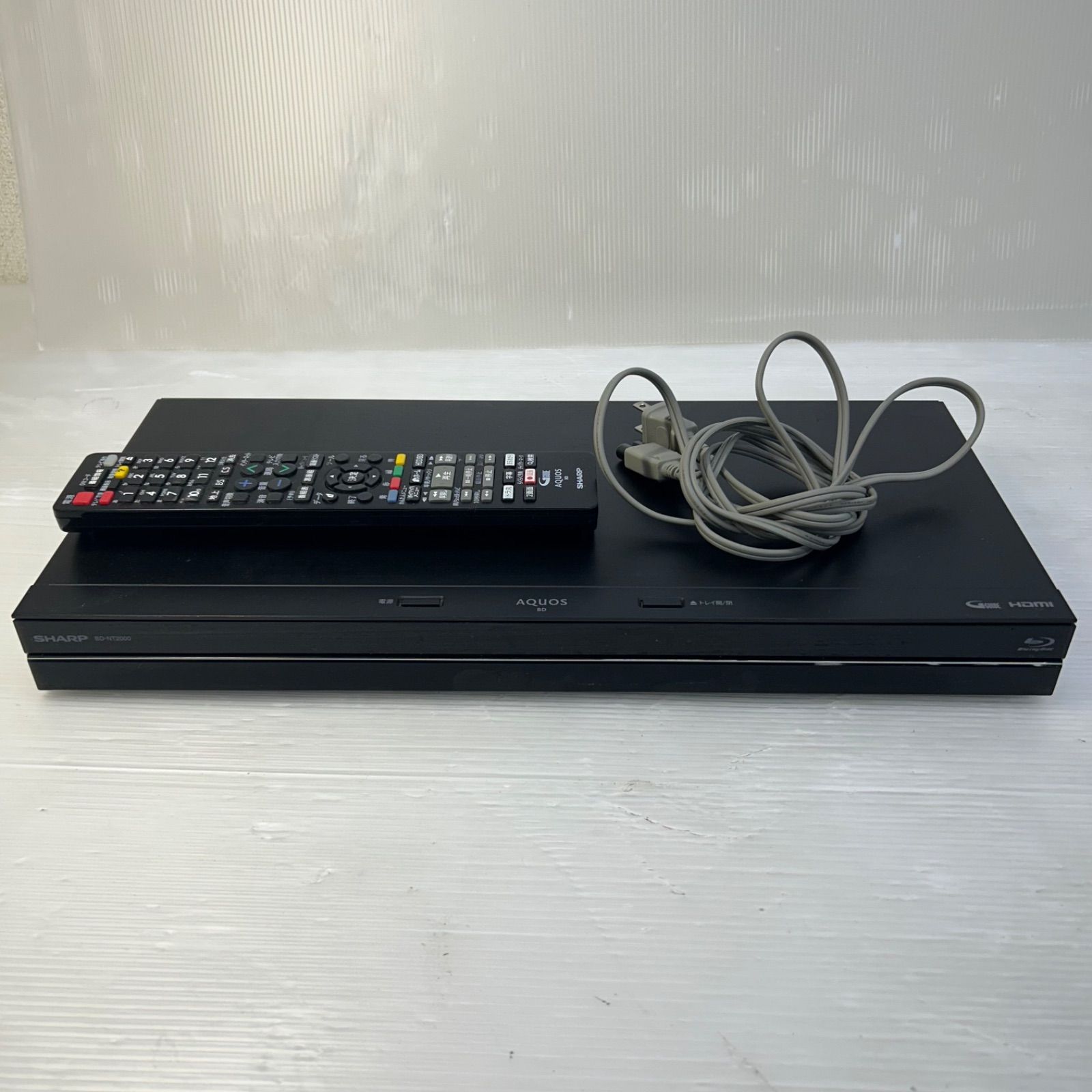 ブルーレイレコーダー AQUOS（アクオス） BD-NT2000 [2TB /3番組同時