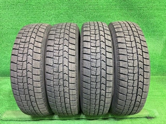 DUNLOP スタッドレス ダンロップ ウィンターマックスWM02 165/65R14 4本 7ミリ 2024年