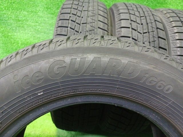 YOKOHAMA スタッドレス ヨコハマ アイスガードIG60 175/65R14 4本 2本5ミリ 2本7ミリ