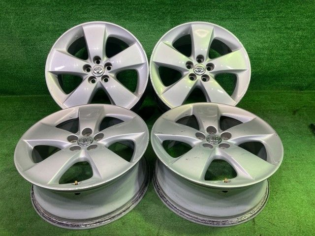 トヨタ TOYOTA 純正 プリウス ZVW30 ホイール アルミ シルバー 17