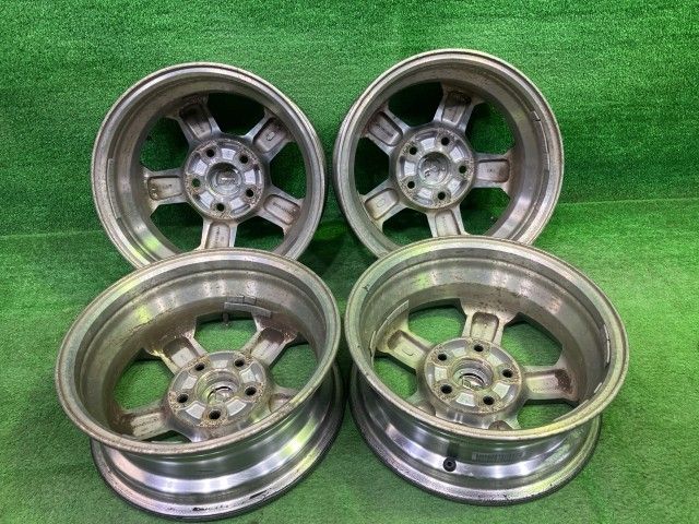 三菱 MITSUBISHI 純正 パジェロミニ H58A ホイール アルミ ポリッシュ 