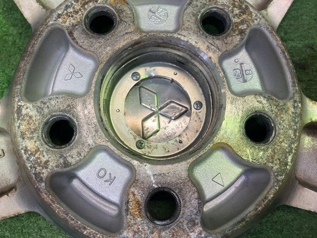 三菱 MITSUBISHI 純正 パジェロミニ H58A ホイール アルミ ポリッシュ 