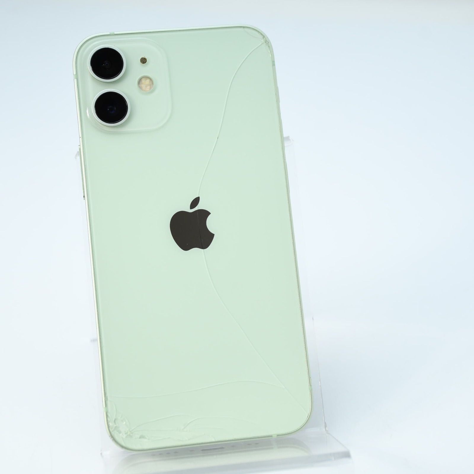 iPhone12 mini 128GB グリーン【背面割れ＊動作OK】SIMフリー - メルカリ