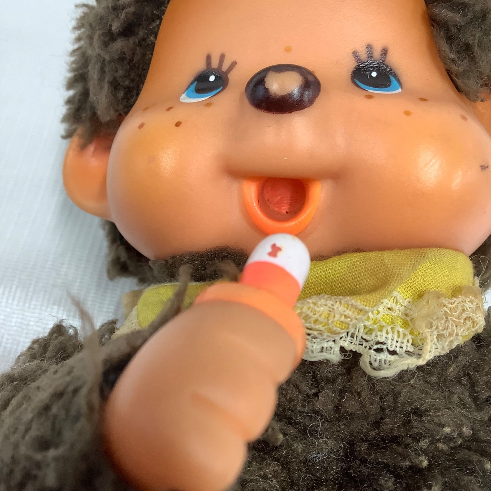 昭和レトロ　モンチッチ 当時物】昭和レトロ モンチッチ 双子シリーズ 片割れ セキグチ日本製