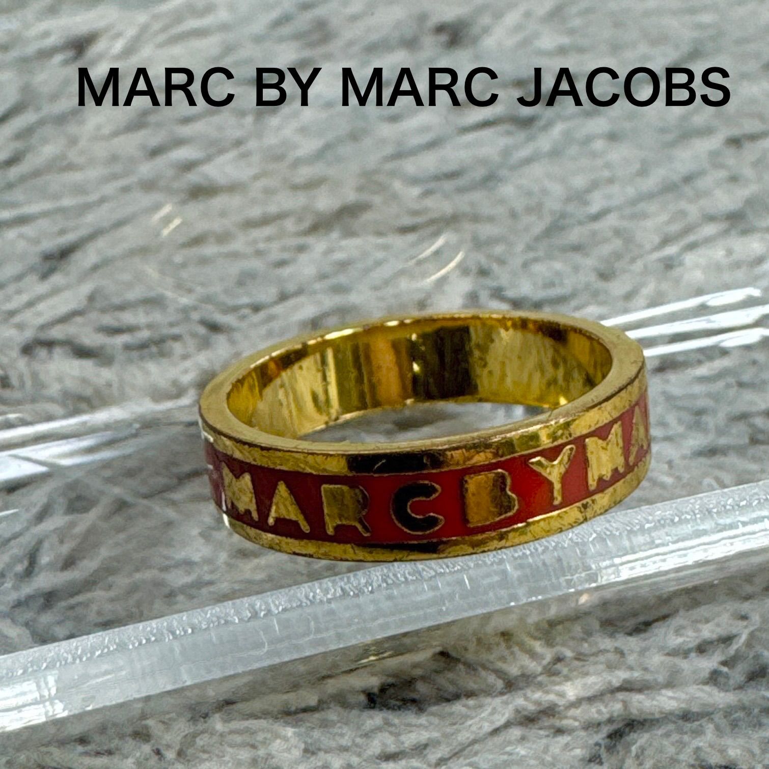 THE MARC JACOBS 指輪 MARC BY MARC JACOBS マークバイマークジェイコブス 指輪 リング ロゴ