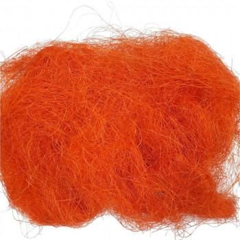 園芸用品 シサル麻 2kg オレンジ