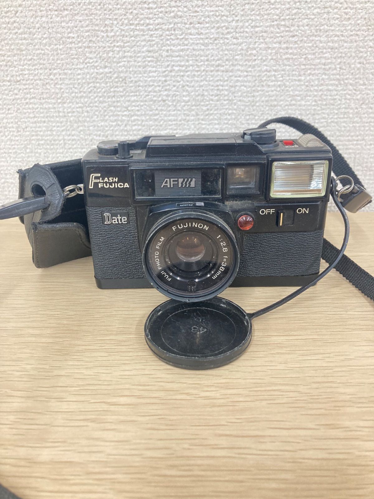 2 通電未確認 富士フイルム FUJIFILM コンパクトフィルムカメラ Flash