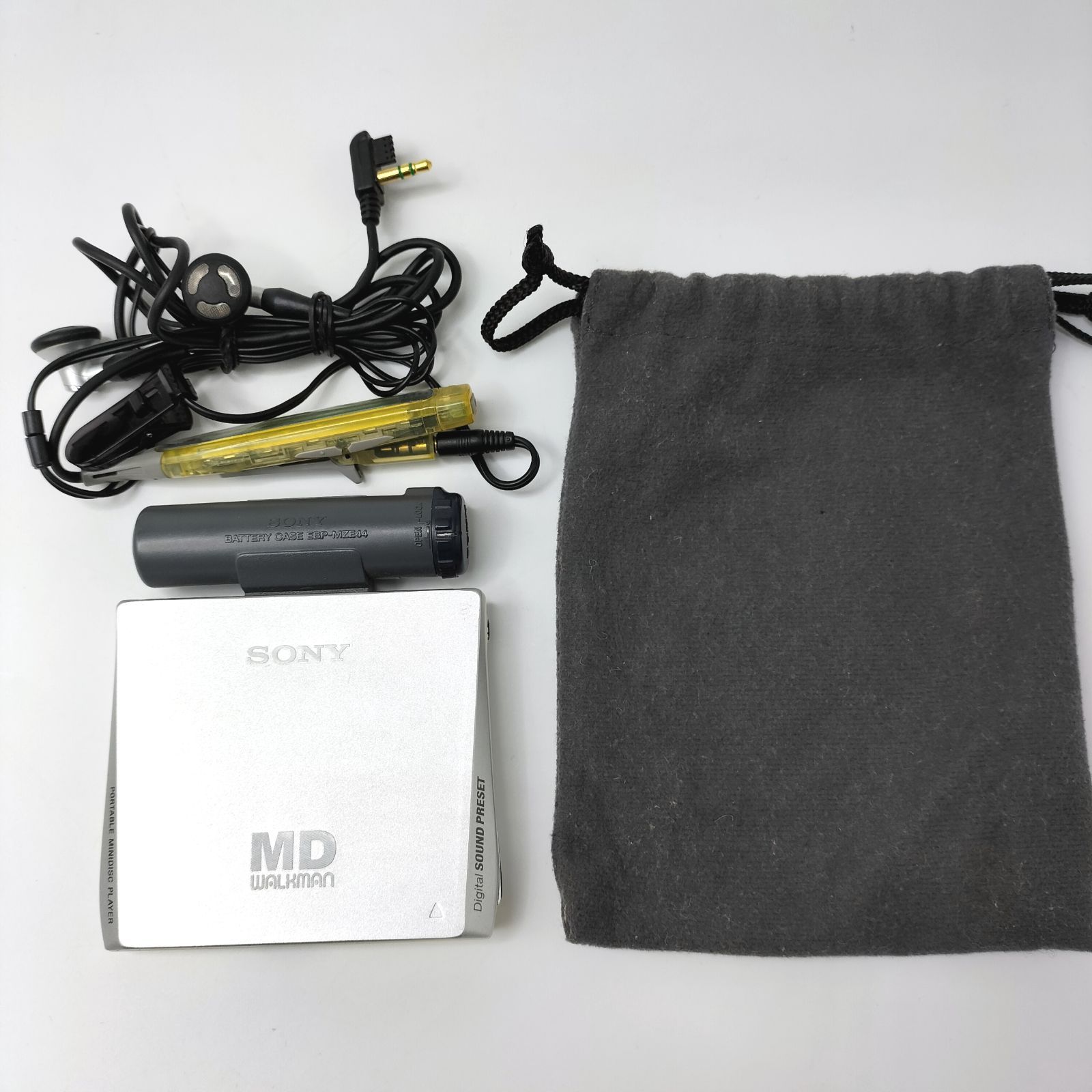 SONY MZ-E75 MDウォークマン ジャンク 未確認 ソニー ポータブルMD