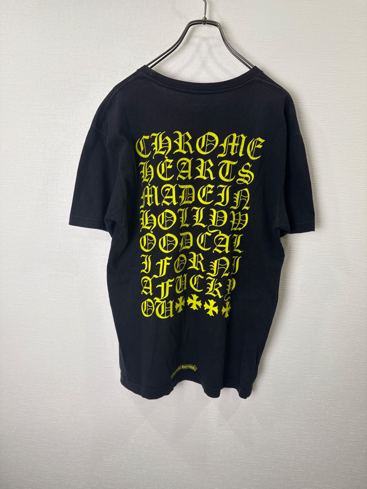 S00756｜クロムハーツ Chrome Hearts｜Tシャツ｜ブラック Black｜古着