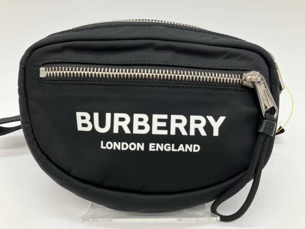 BURBERRY バーバリー ボディバッグ ウエストバッグ ロゴプリント