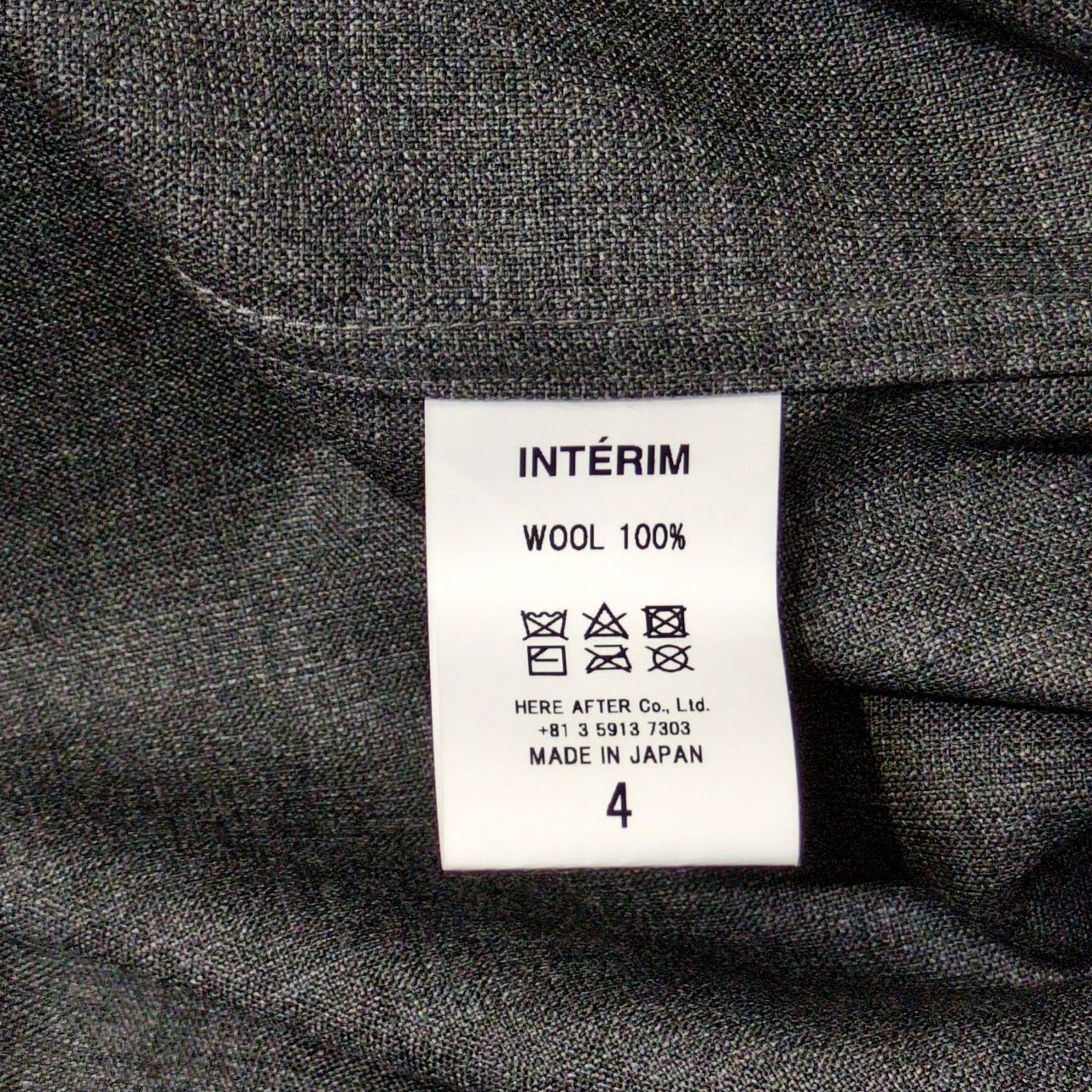 INTERIM HYPER BIG RUSTIC TROPICAL OPEN COLLAR SHIRT ラスティック