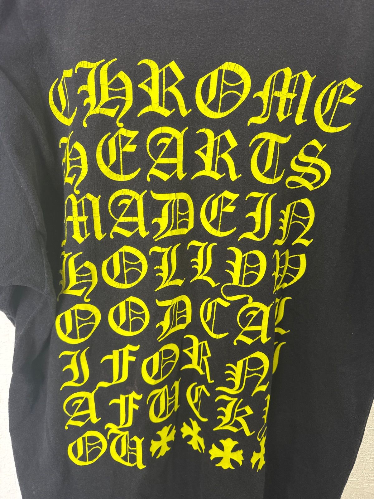 S00756｜クロムハーツ Chrome Hearts｜Tシャツ｜ブラック Black｜古着