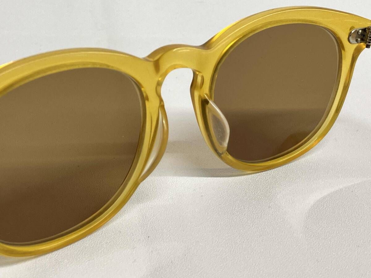 白山眼鏡 MAYFAIR サングラらん甲 イエロー メイフェア メガネ アイ