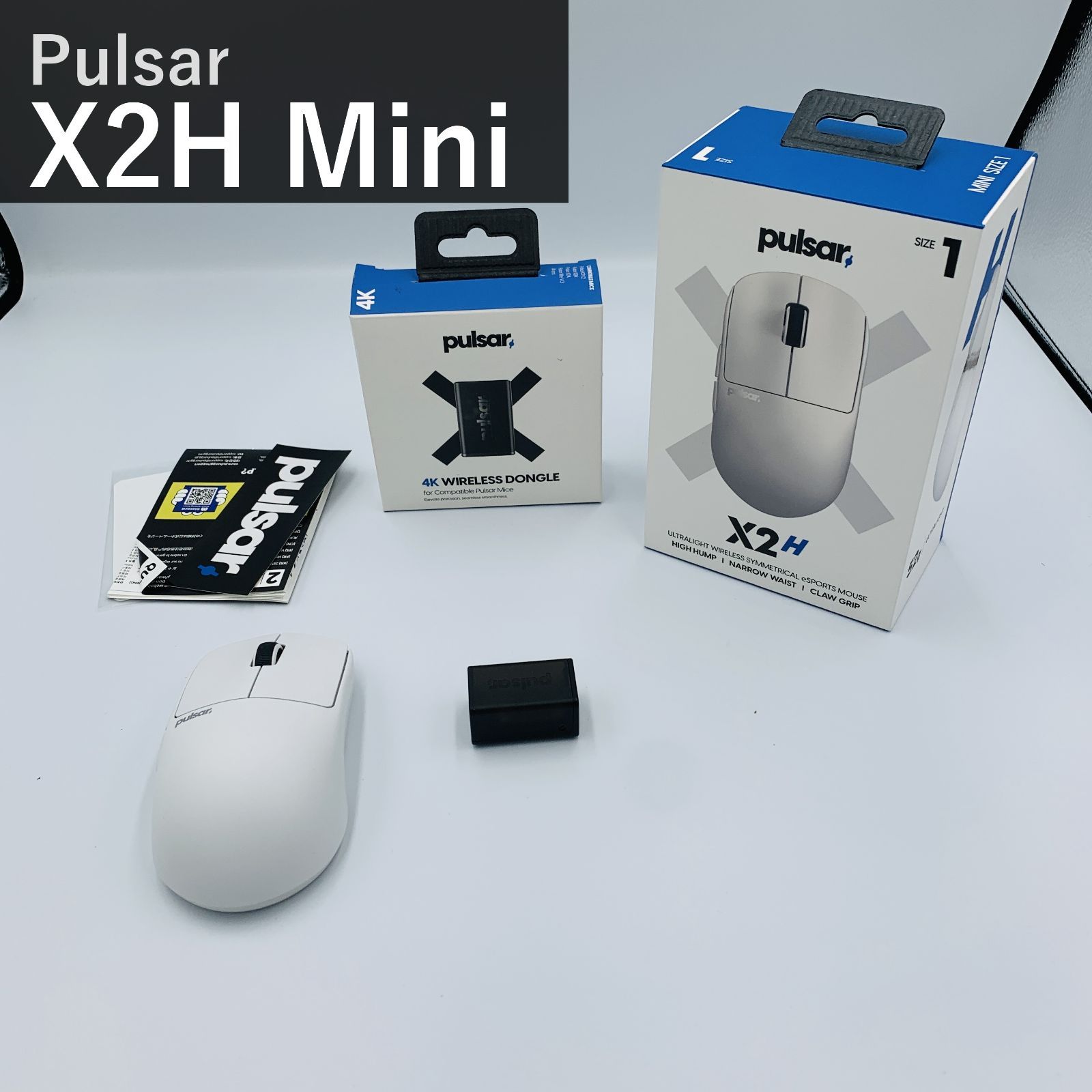 Amazon.co.jp: Pulsar Gaming Gears X2H eS ワイヤレス ゲーミング 