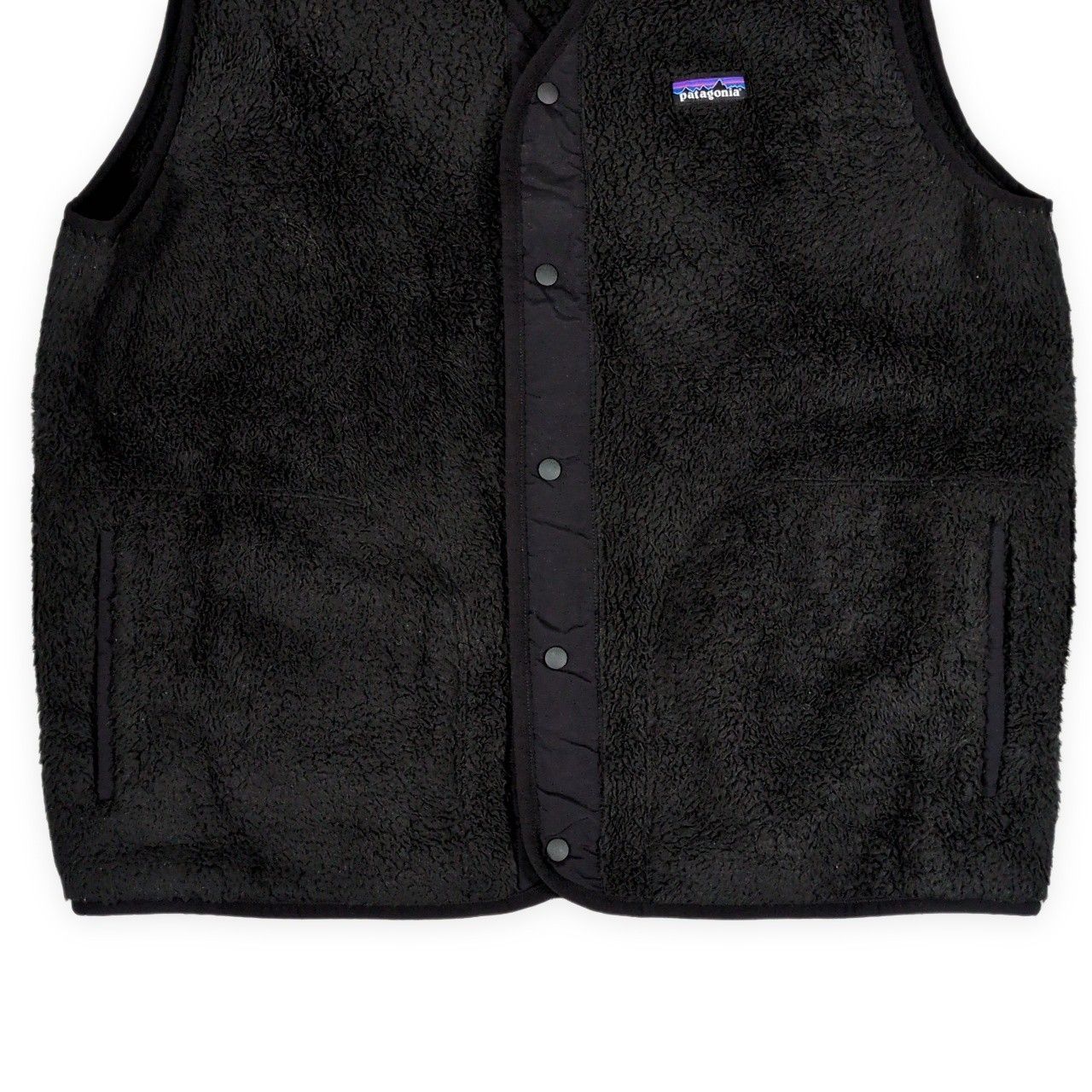 美品✨patagonia パタゴニア ロスガトス フリースベスト ブラック S Patagonia パタゴニア ロスガトスフリースベスト ブラック メンズ