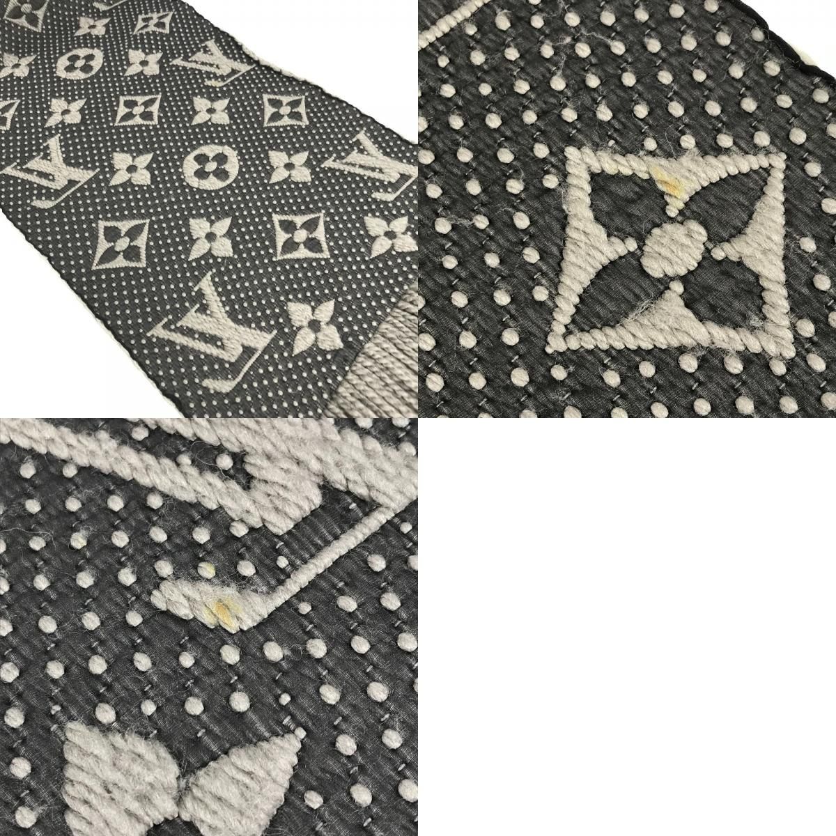 LOUIS VUITTON ルイヴィトン マフラー エシャルプ ロゴマニア M72242