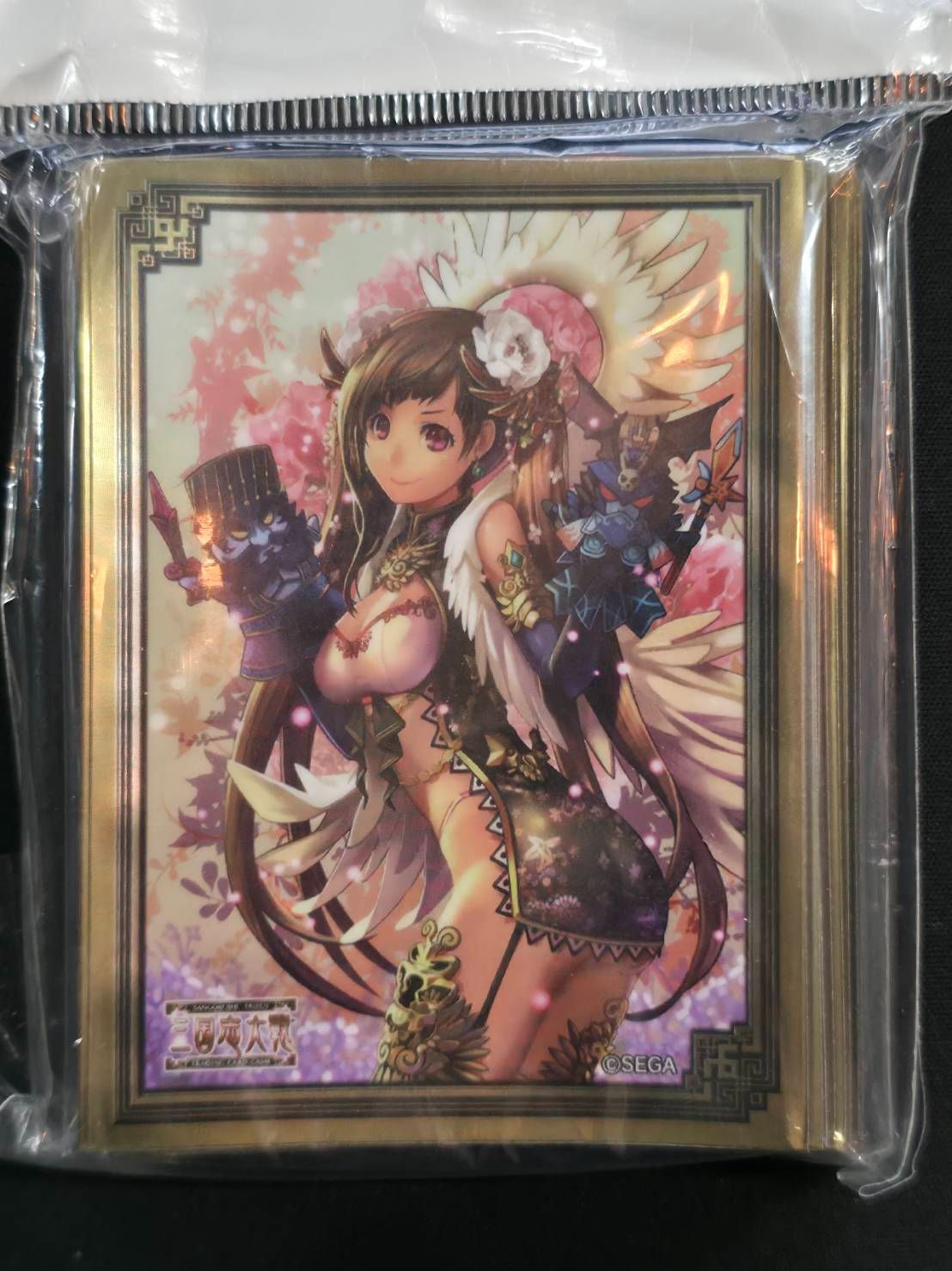 三国志大戦tcg tcgの宴 100個限定スリーブ 美女連環の計 貂蝉 - メルカリ