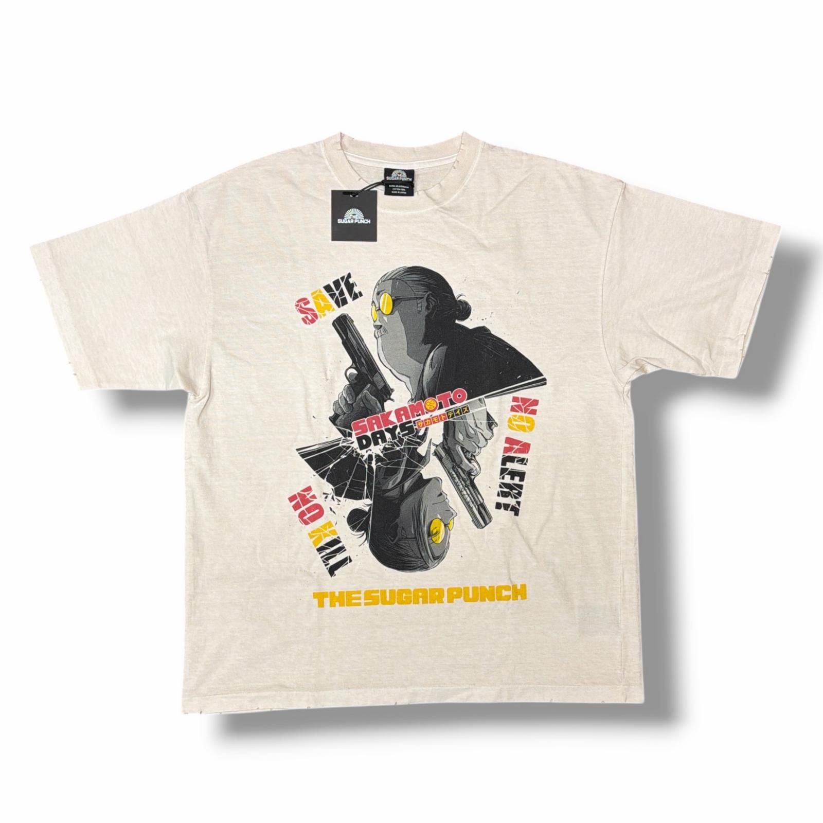参考上代25300円 未使用 THE SUGAR PUNCH × SAKAMOTO DAYS 25SS S/S T 
