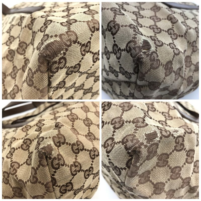 GUCCI グッチ トートバッグ ショルダーバッグ GGキャンバス 肩掛け