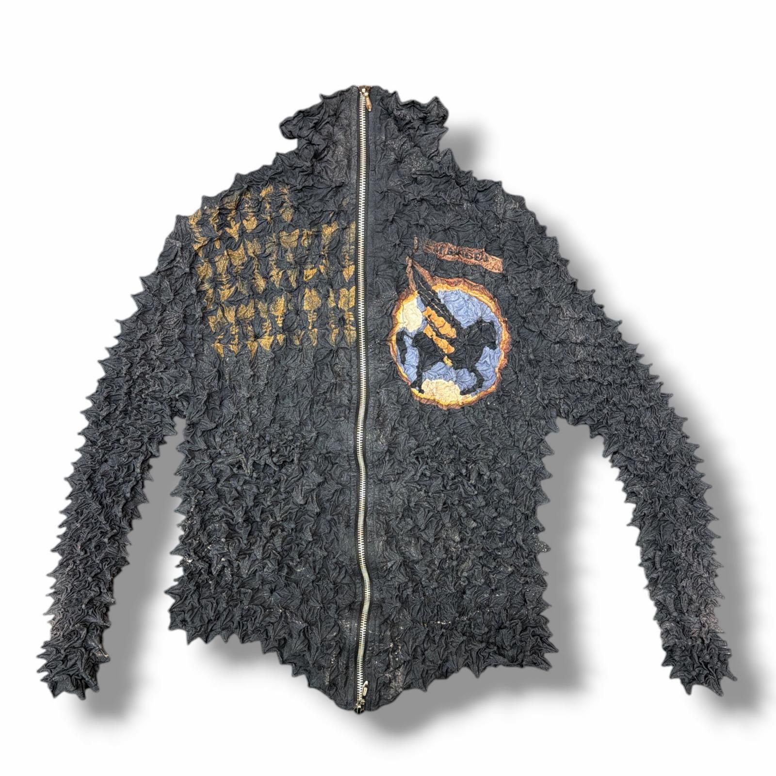参考上代52800円 MASU SPIKY PEGASUS BOMBER JACKET スパイキー 