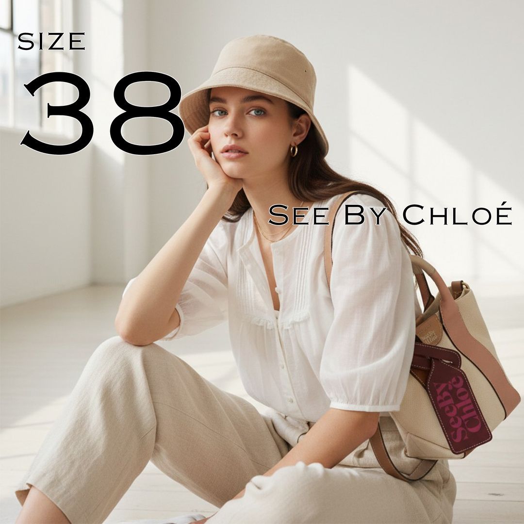 新品、未使用 SEE BY CHLOE パフ スリーブ トップス SEE BY CHLOE - 新品、未使用 SEE BY CHLOE パフ スリーブ トップスの