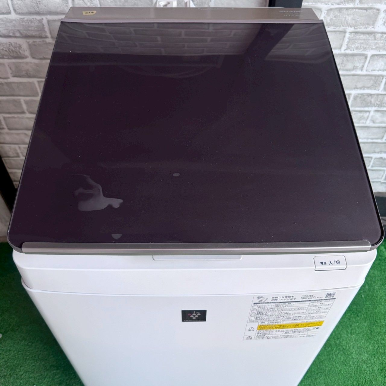 ⭐︎週末値下げ⭐︎ 【中古美品】SHARP洗濯機【型式：ES-PT10G】、送料込み シャープ SHARP 洗濯機 ES-PT10G-T 2022年製 10キロ プラズマ
