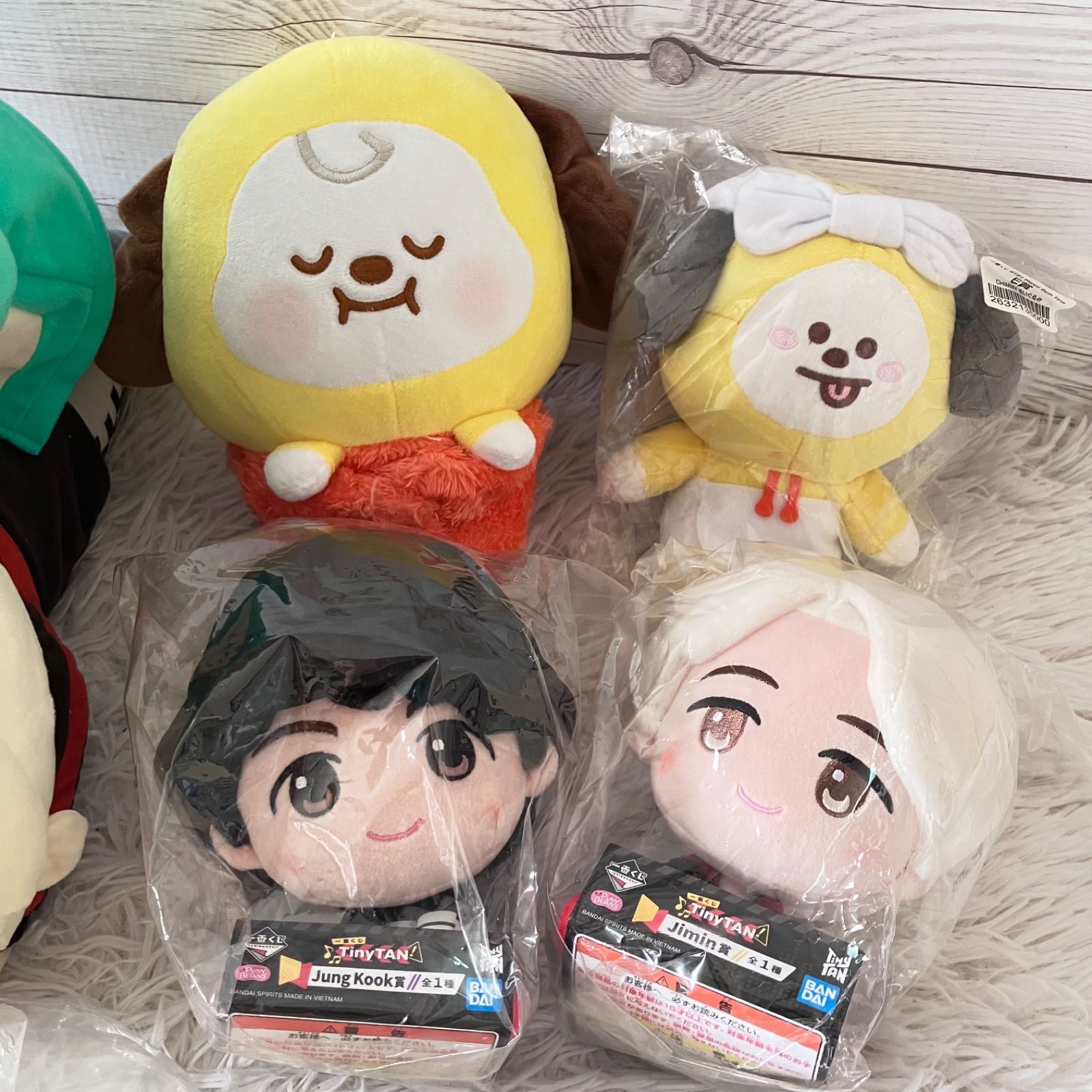 BTS ぬいぐるみ BT21 TinyTAN 大量まとめ売り 未開封多数 タグあり多数