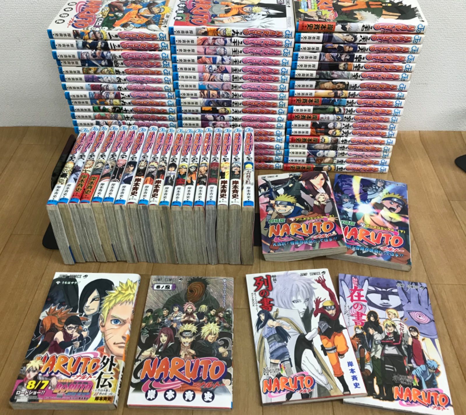 ☆NARUTO ナルト 1~72巻 コミック全巻セット＋関連本6冊 【計78冊