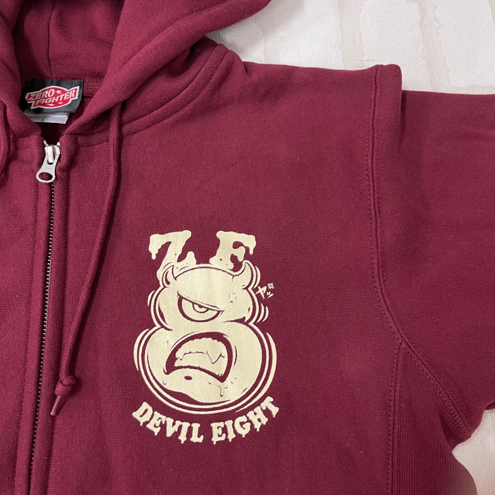 最終値下げ ゼロファイター ZERO FIGHTER ZF DEVIL EIGHT ジップ ZIP 