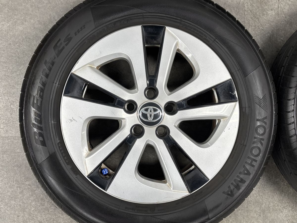 良好品】トヨタ 50 プリウス 純正 15in 6.5J +40 PCD100 2023年製