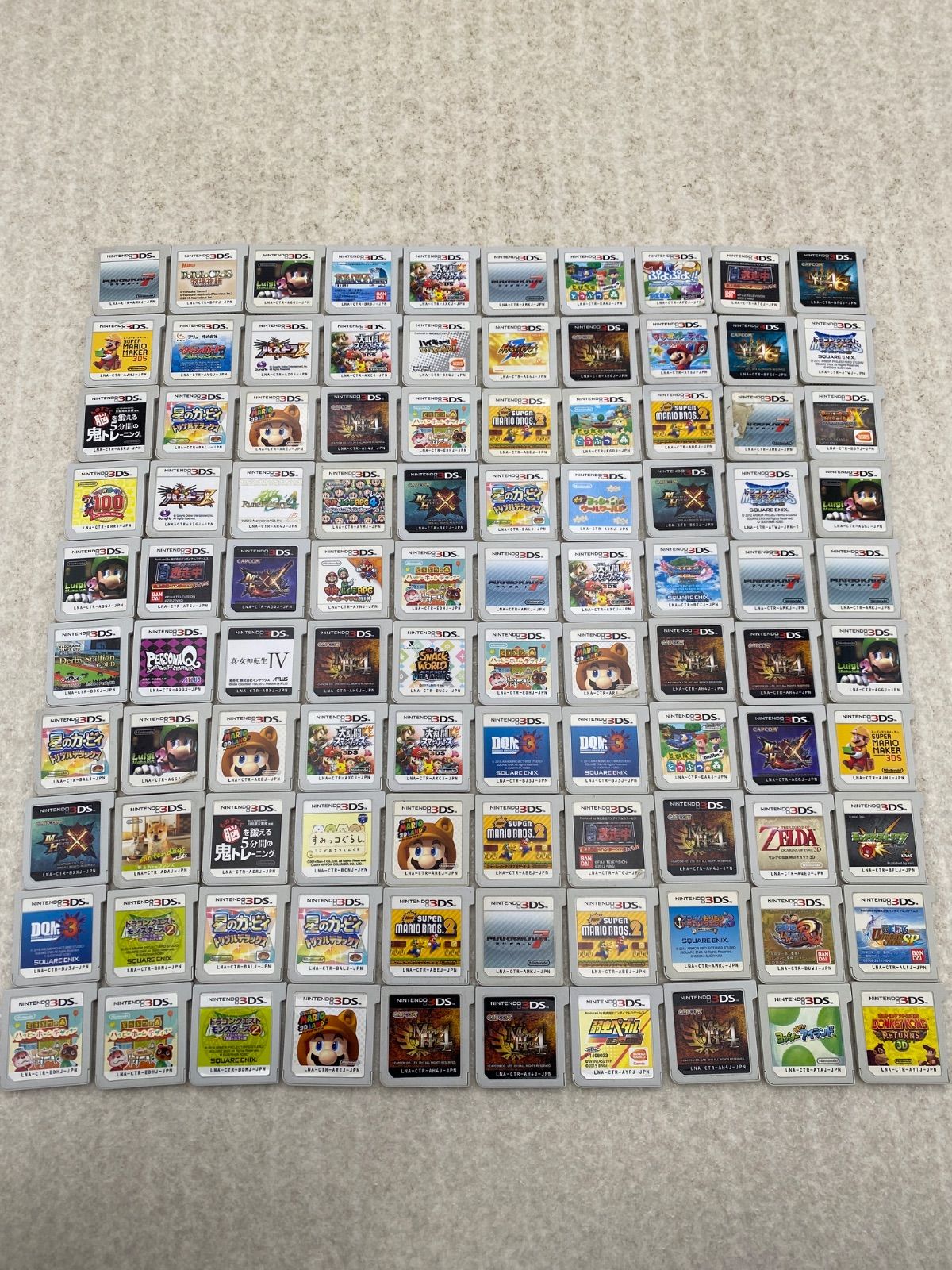ニンテンドー3DS ソフトまとめ売り 100点 - メルカリ