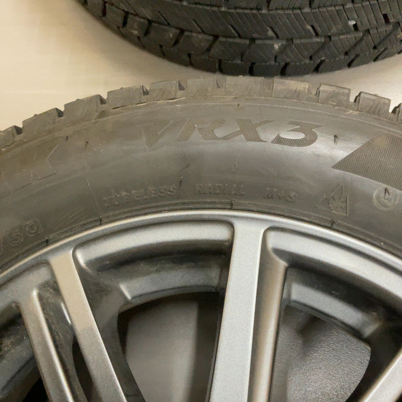 Balminum14×4.5J 4穴 +45 PCD100 & BRIDGESTONE（ブリヂストン）VRX3