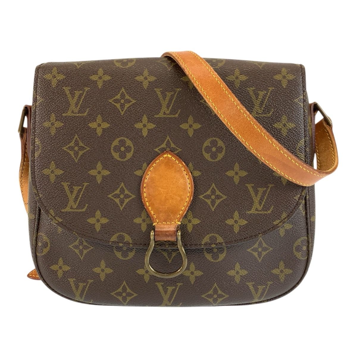 LOUIS VUITTON ルイヴィトン ポシェットツイン GM ブラウン M51852 