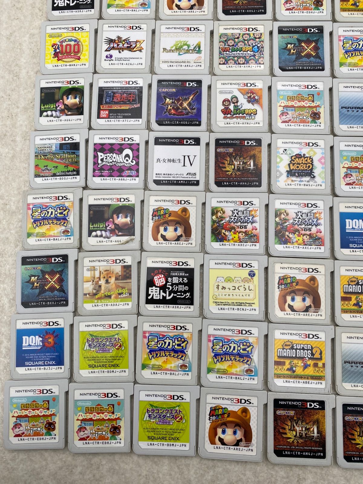 ニンテンドー3DS ソフトまとめ売り 100点 - メルカリ