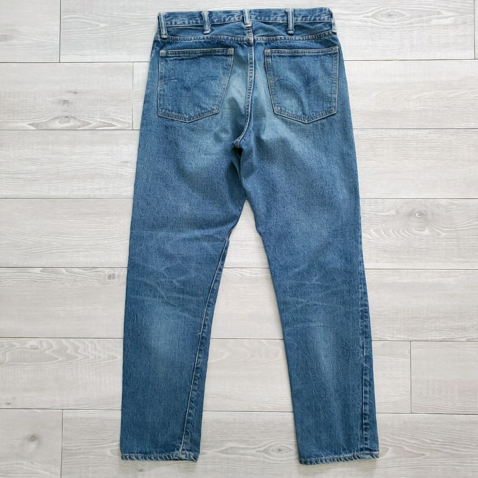 WAREHOUSEウエアハウス□美品 2018年 日本製 2ND HAND 1606 USED WASH