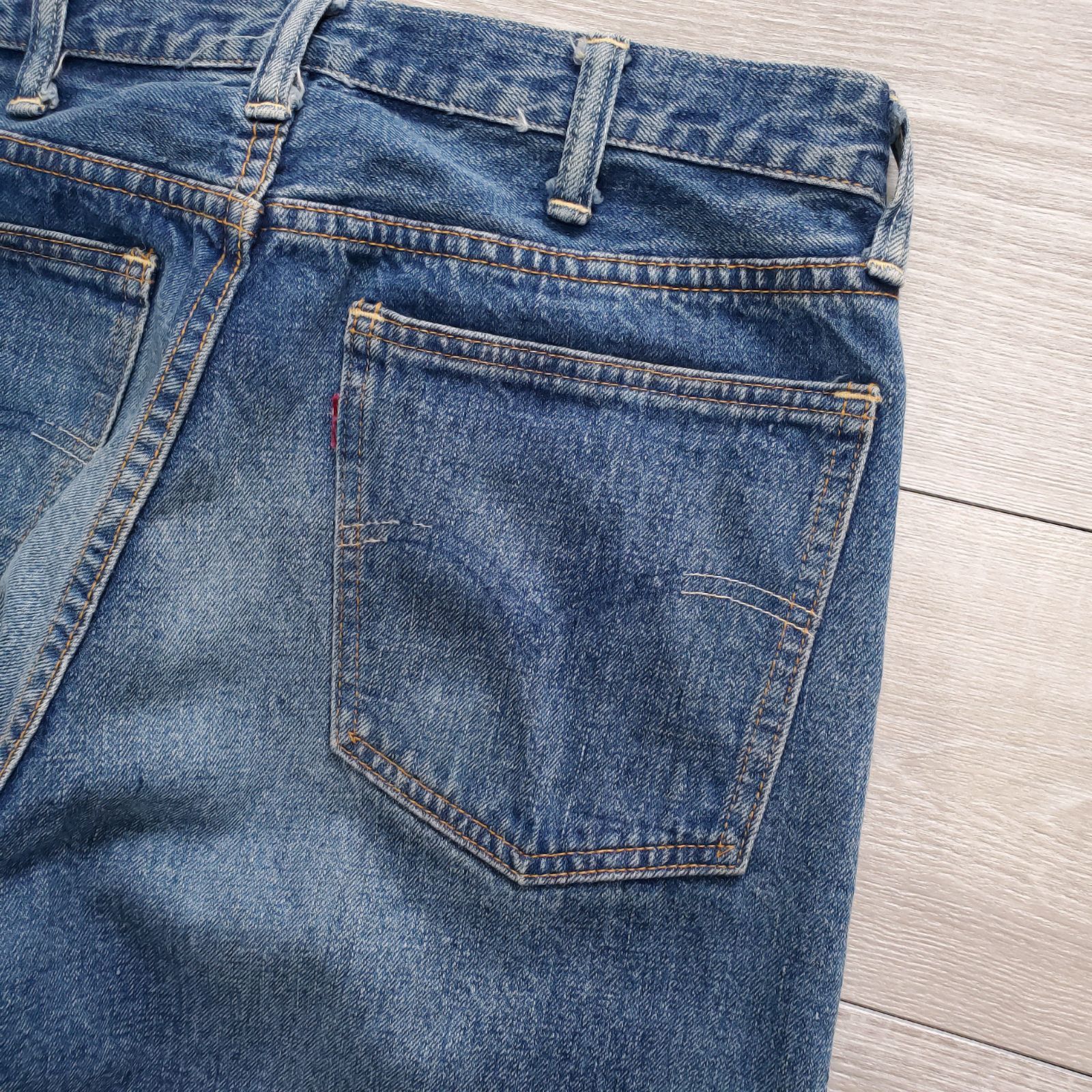 WAREHOUSEウエアハウス□美品 2018年 日本製 2ND HAND 1606 USED WASH