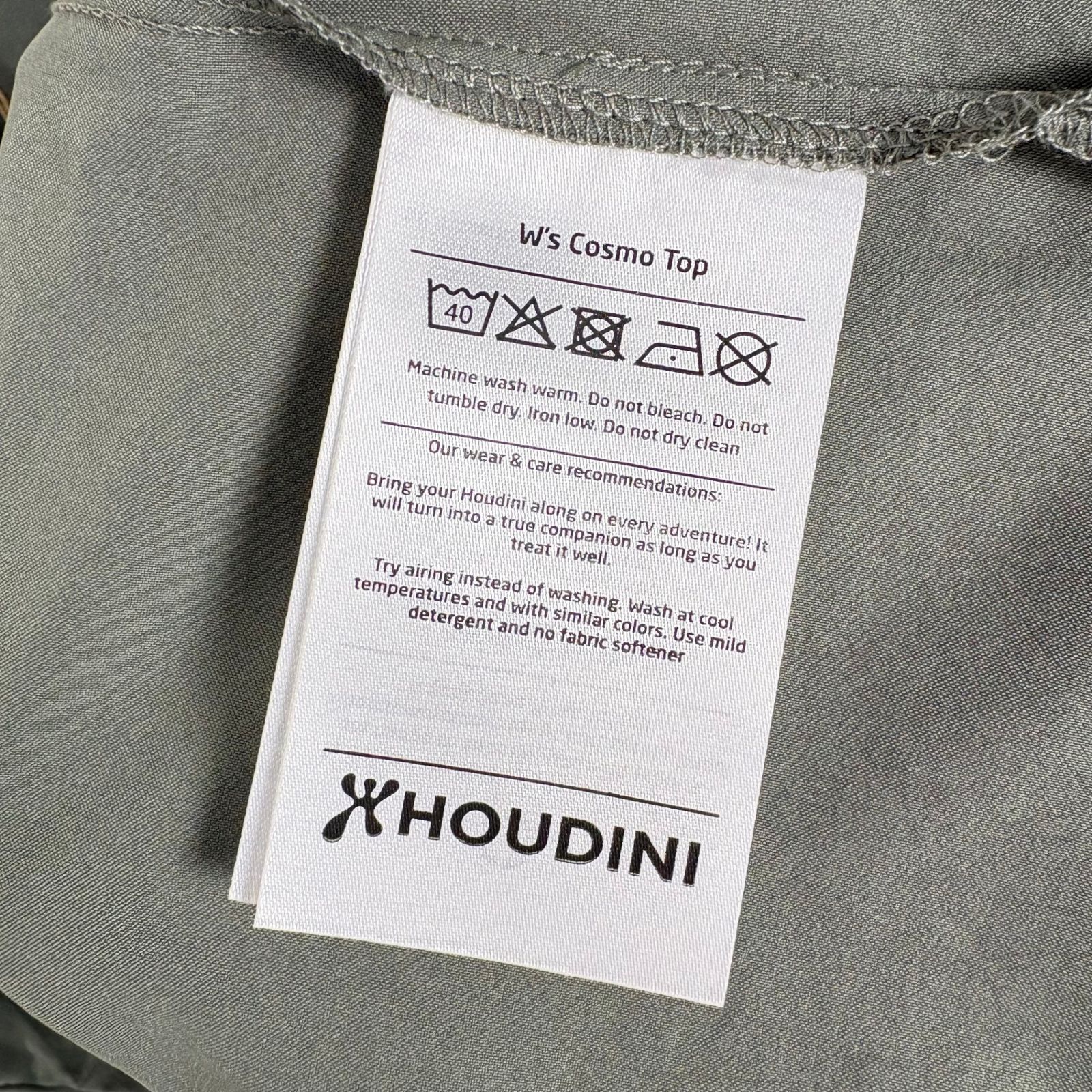 ✉️Women's XS グレー系 Houdini ( フーディニ ) ウィメンズ コスモ